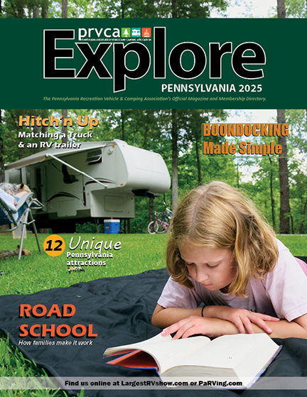 2025 Explore PA magazine cover