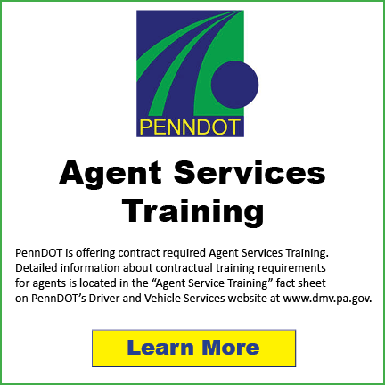 PennDOT agent services training