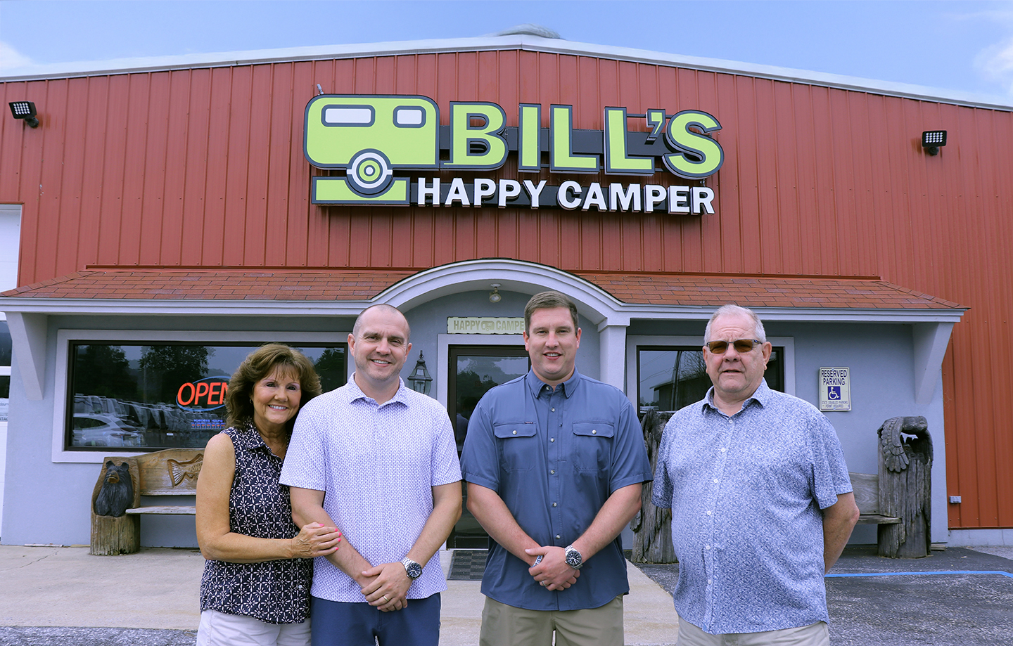 Miller Family - Bill's Happy Camper